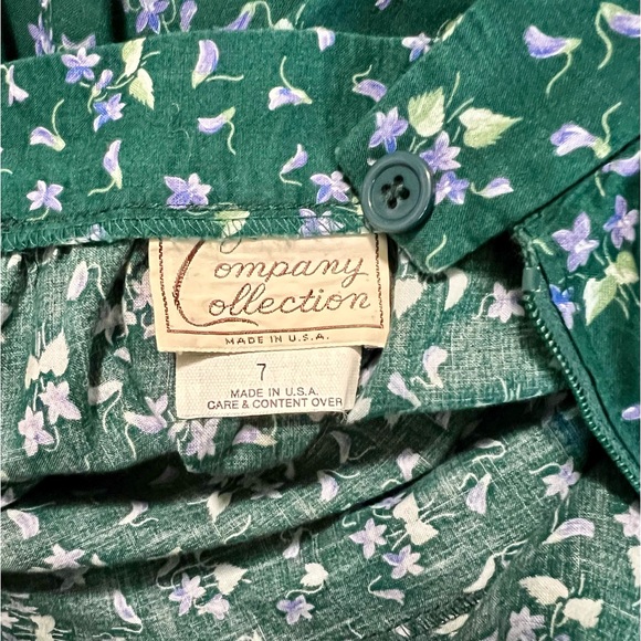 Vintage Top & Skirt Matching Set Contemporary Collection Size 7 - Picture 10 of 10